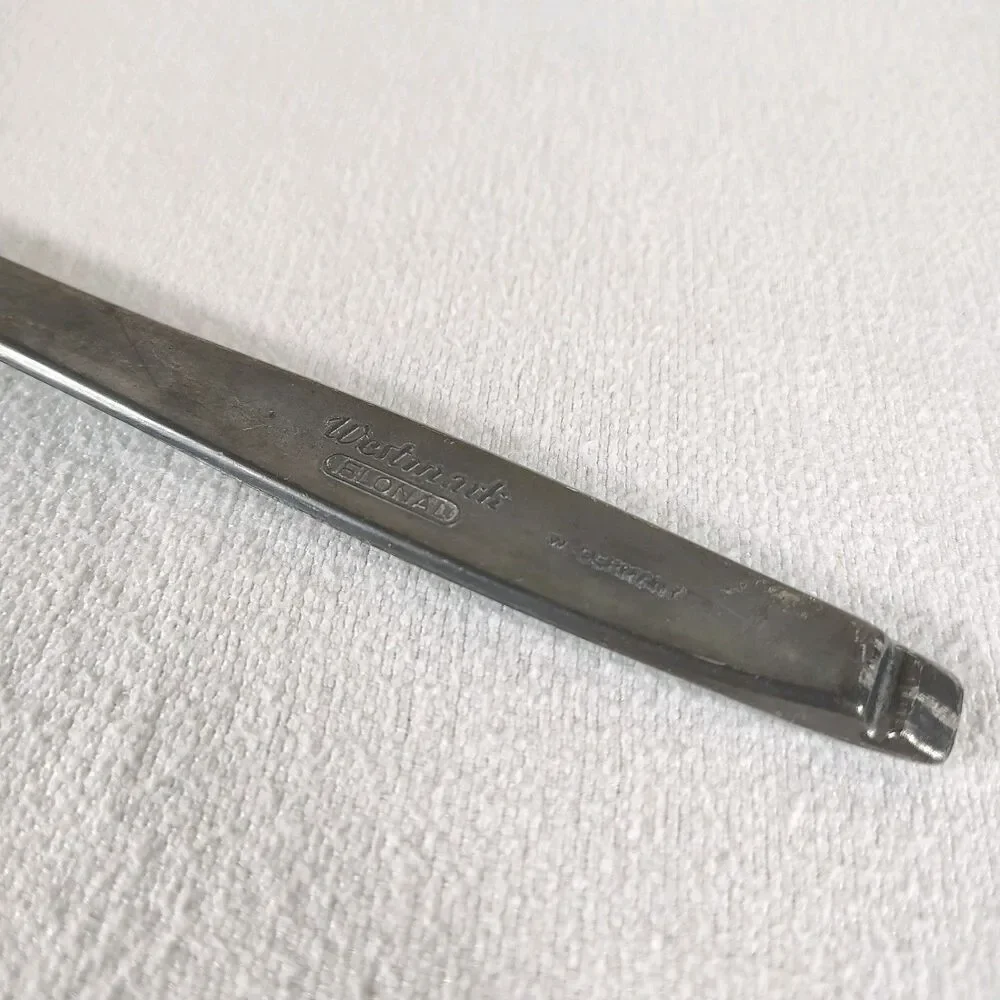 Vintage Westmark Flonal Spatula Slotted Turner Brown W Germany Kitchen Utensil